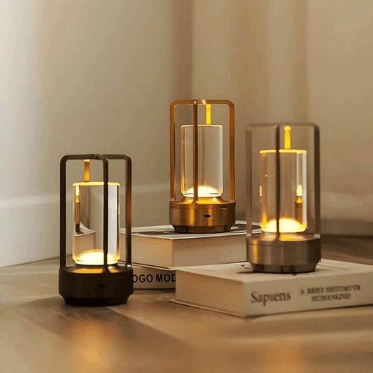 LED Desk Lamp – Retro Style Lighting for Home Office Decor & Ambiance